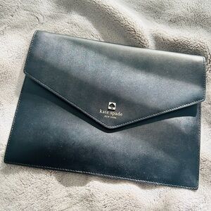 Kate Spade Black Envelope Clutch